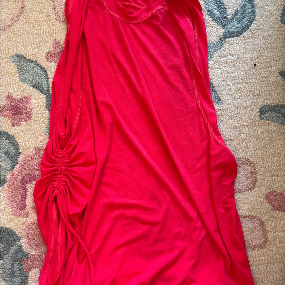 Free people movement red tank top xl